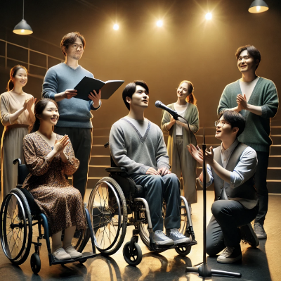 장애인 연극 단체 소개 이미지