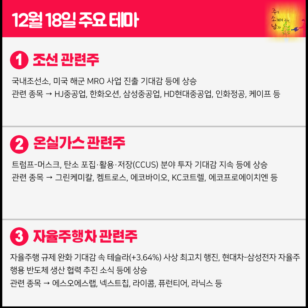 온실가스 관련주