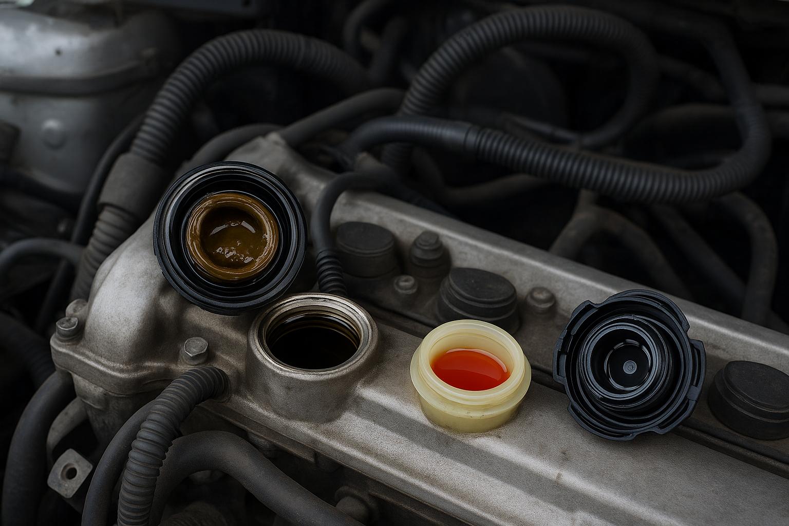 엔진오일 냉각수