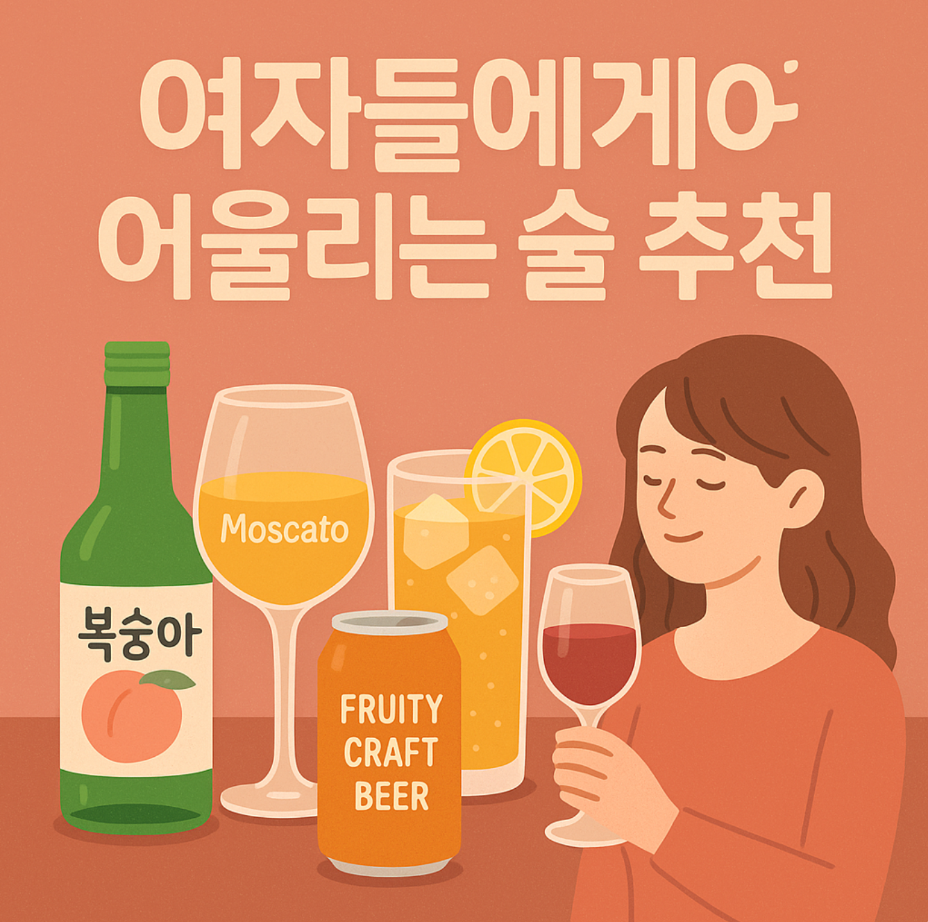여자들을위한술