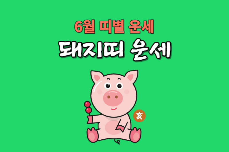2025년_6월_띠별운세_돼지띠운세_썸네일