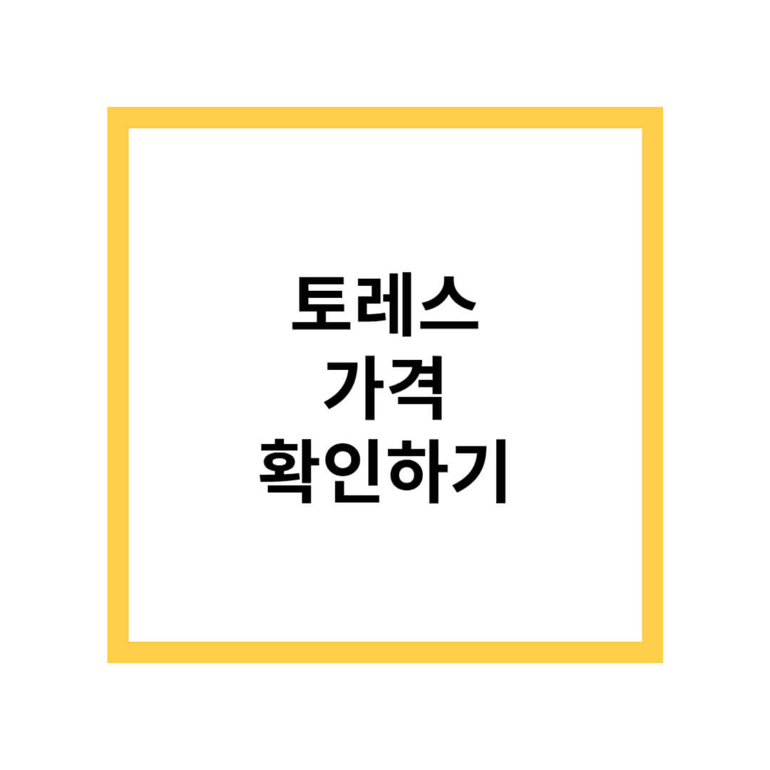 토레스 가격