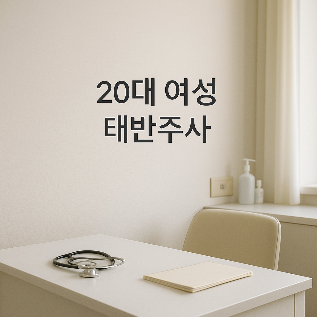 20대 여성 태반주사: 효과·부작용·주의사항 완전정리