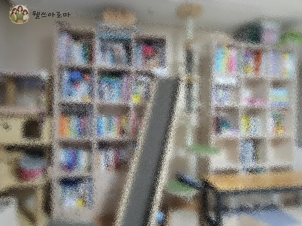 우리집 거실_책장과책들