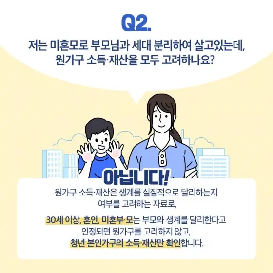 청년월세지원안내