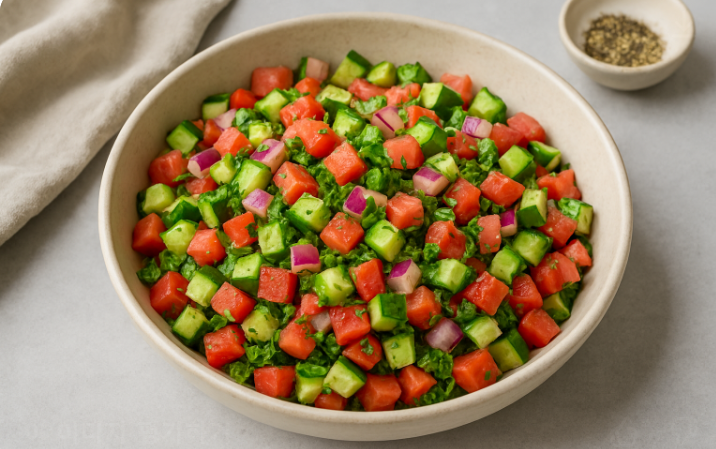 쉬라즈 샐러드 사진