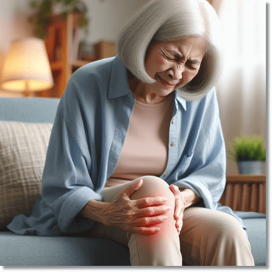 부신피질 호르몬제 효능, 관절 통증이 심한 노인