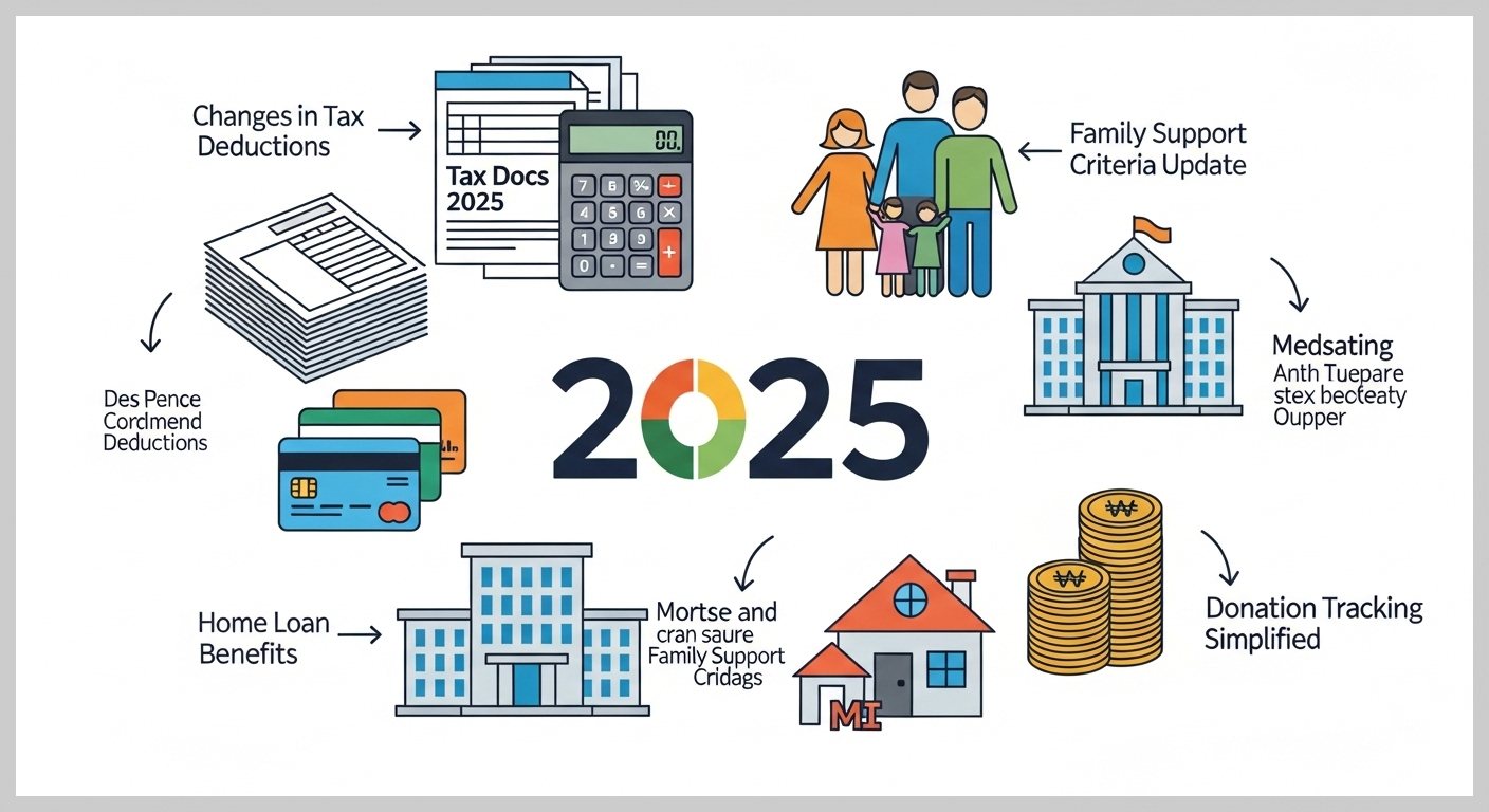 2025 연말정산 핵심 변경사항과 절세 전략 TOP 5 완벽 가이드