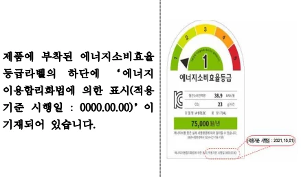 으뜸효율 가전제품 환급 조건 및 신청방법 정리 2025(1등급 가전 환급)