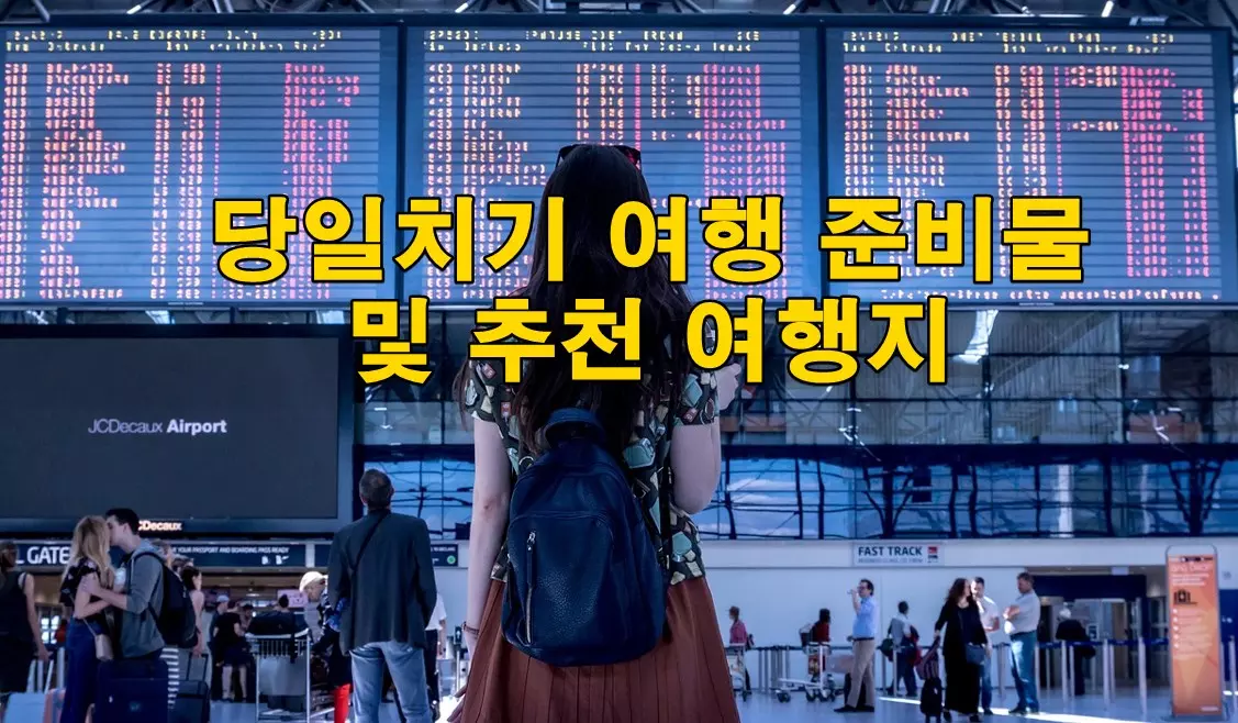 당일여행