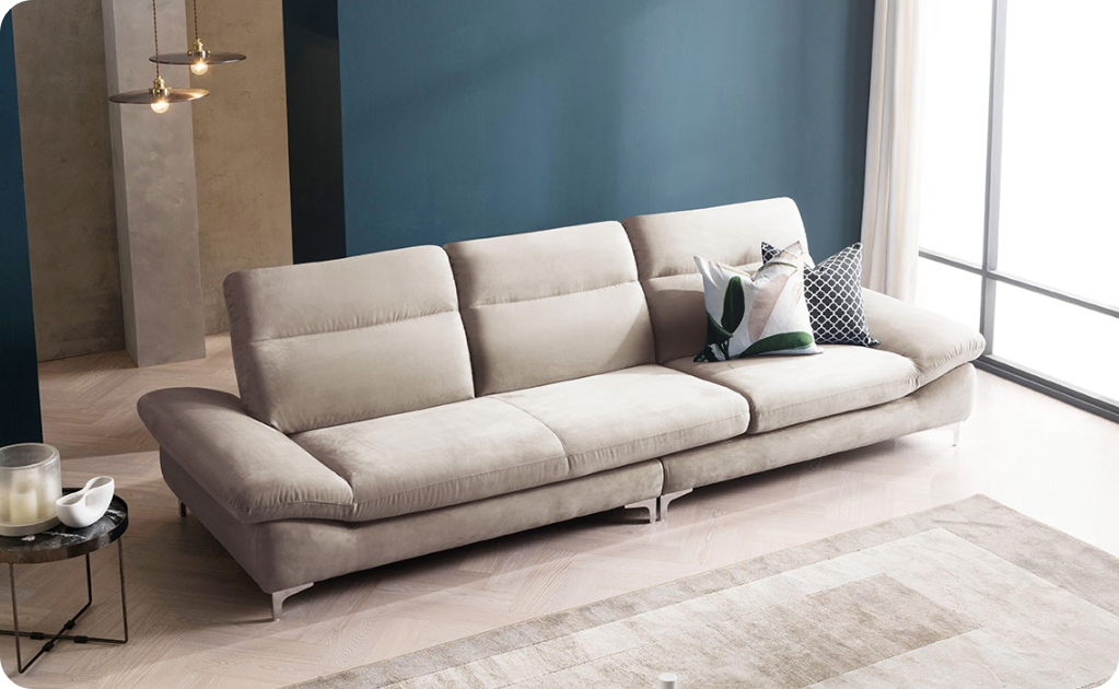 에비뉴엘 4인 스위브 패브릭 쇼파