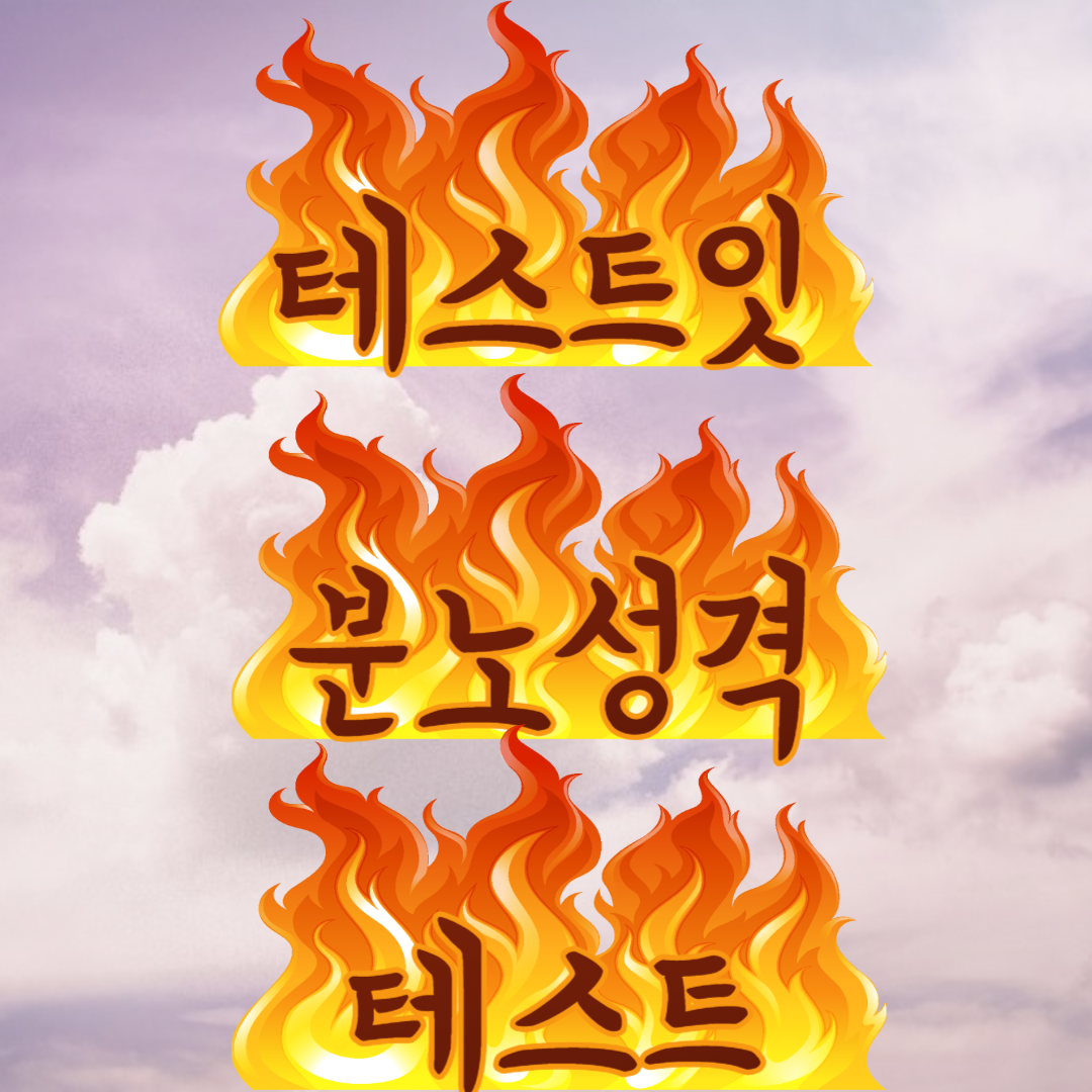 테스트잇분노성격테스트