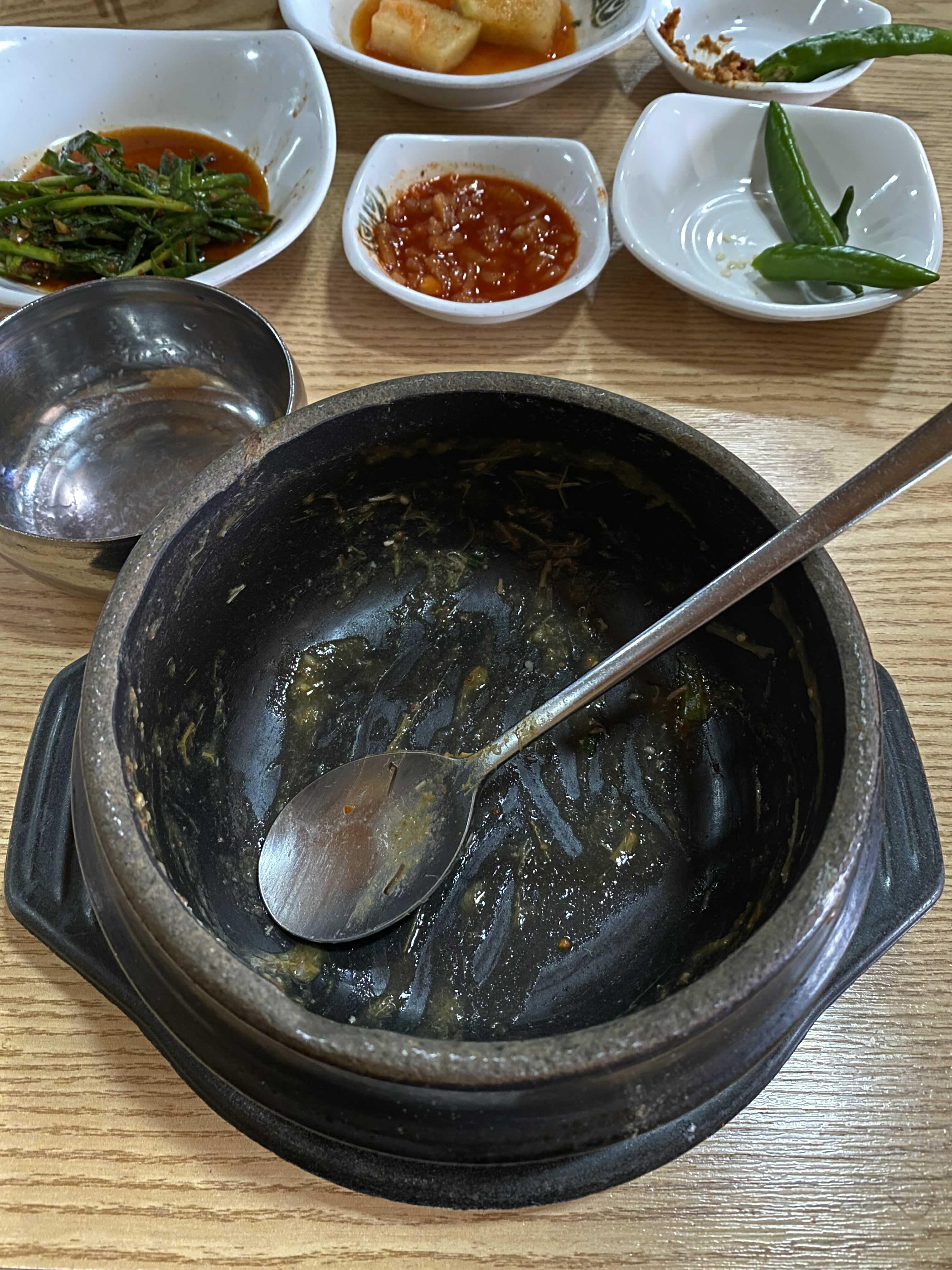 부산에서도 먹고 싶은 맛, 우진해장국의 고사리육개장