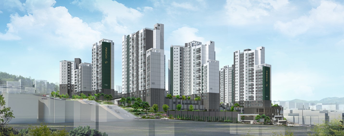 상도 푸르지오 클라베뉴 전경