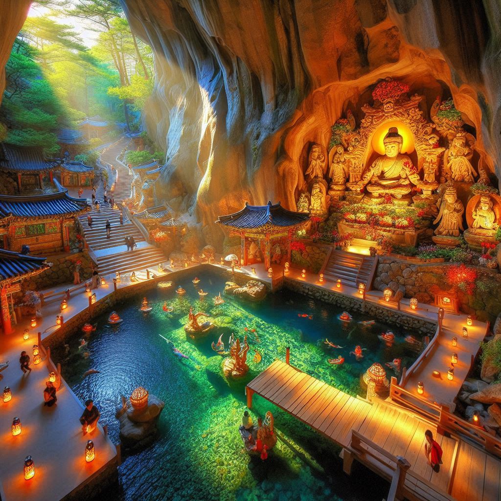 Чхунчхондо Сольгванбондо гора Сольхва, гора Квандеок, гора Бонгсу, гора Дого Весна