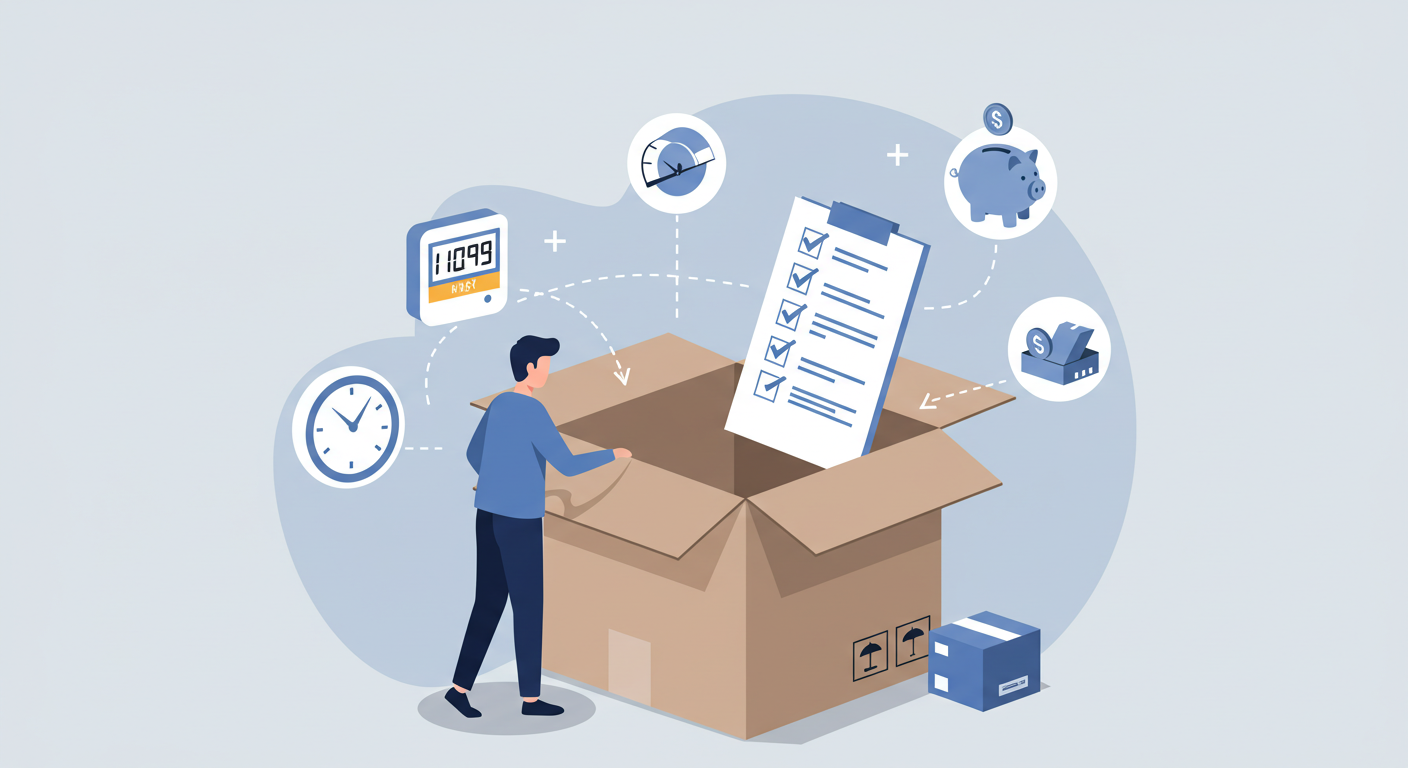 이사 비용 줄이는 방법