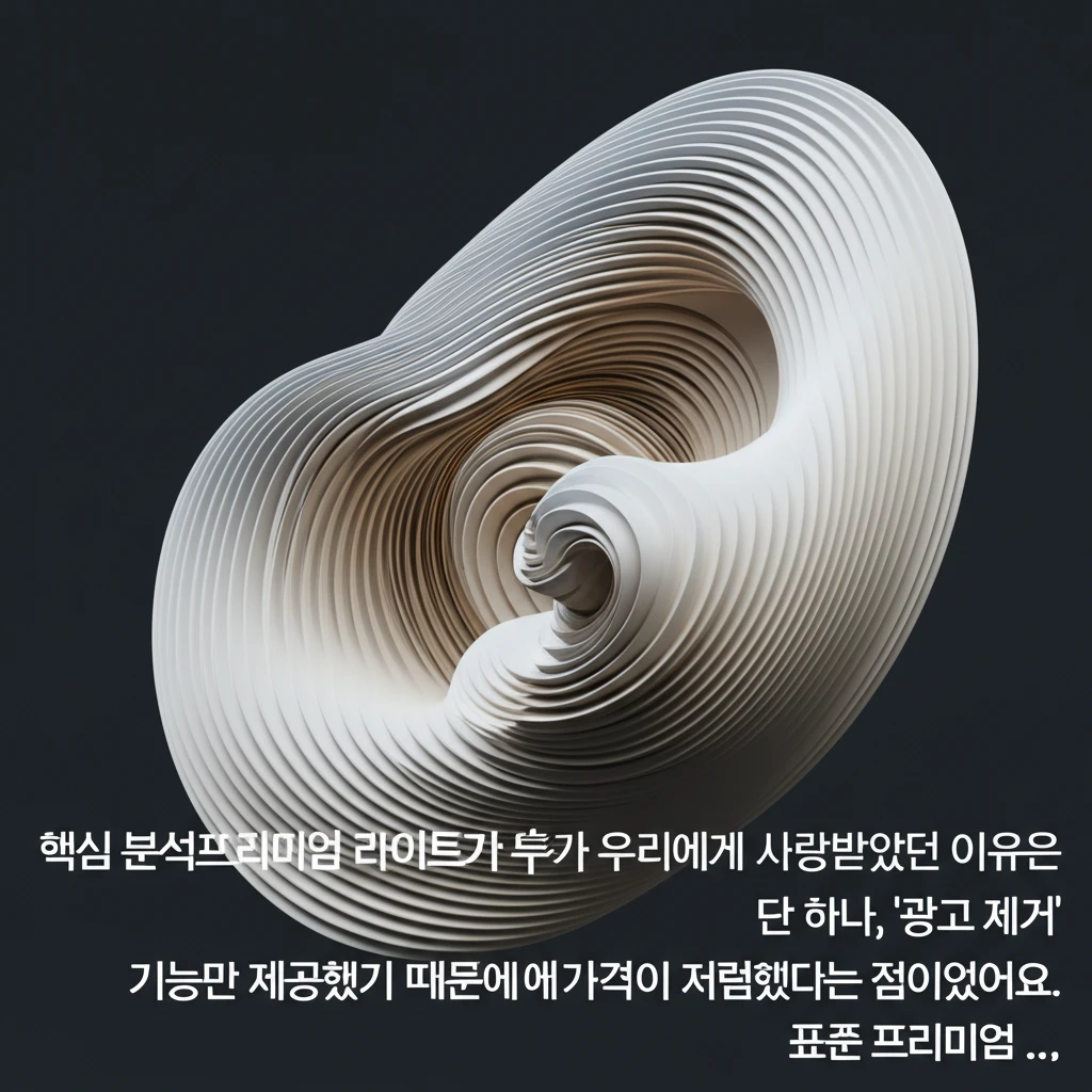 라이트 프리미엄 서비스 중단 기존 구..