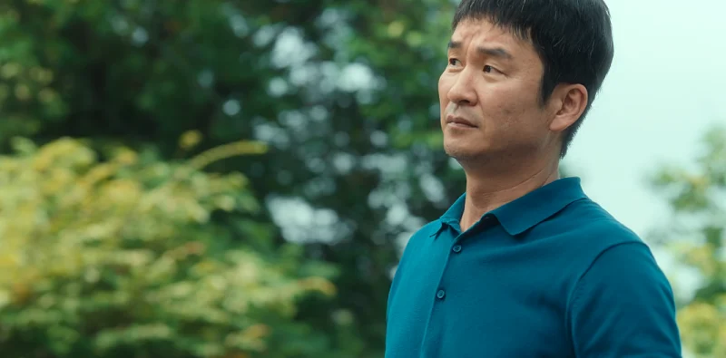 아무도 없는 숲속에서 강 형사 역을 맡은 김종태