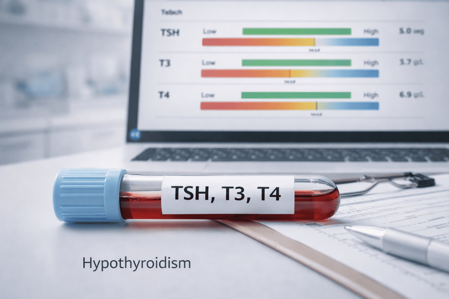 혈액검사로 보는 갑상선 기능 평가