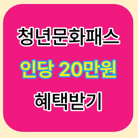 청년문화패스
