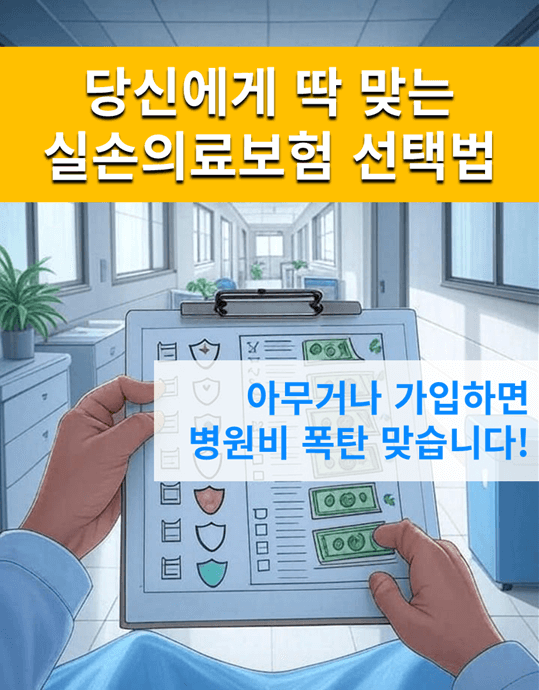 실손의료보험, 제대로 고르는 법