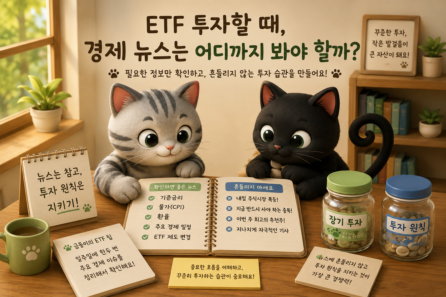 국내 주식 ETF 살 때 경제 뉴스 관련 내용