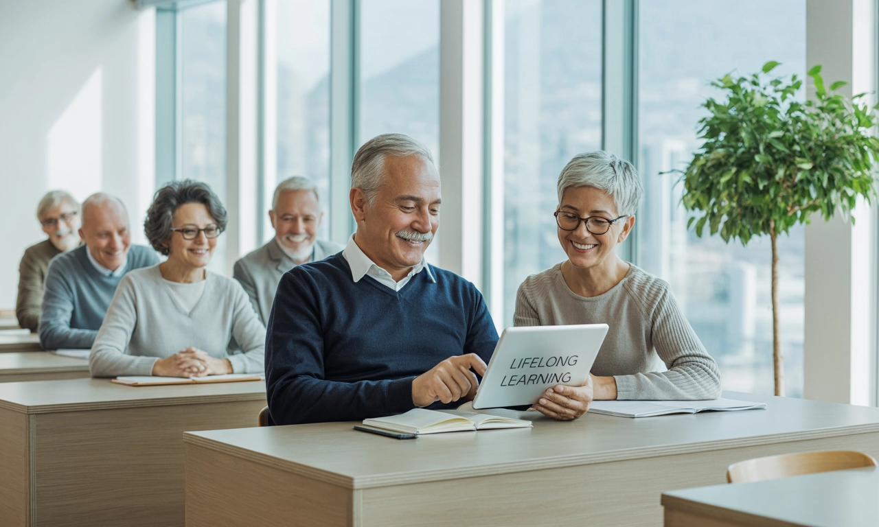 새로운 시작을 돕는 시니어 전직 교육센터 안내