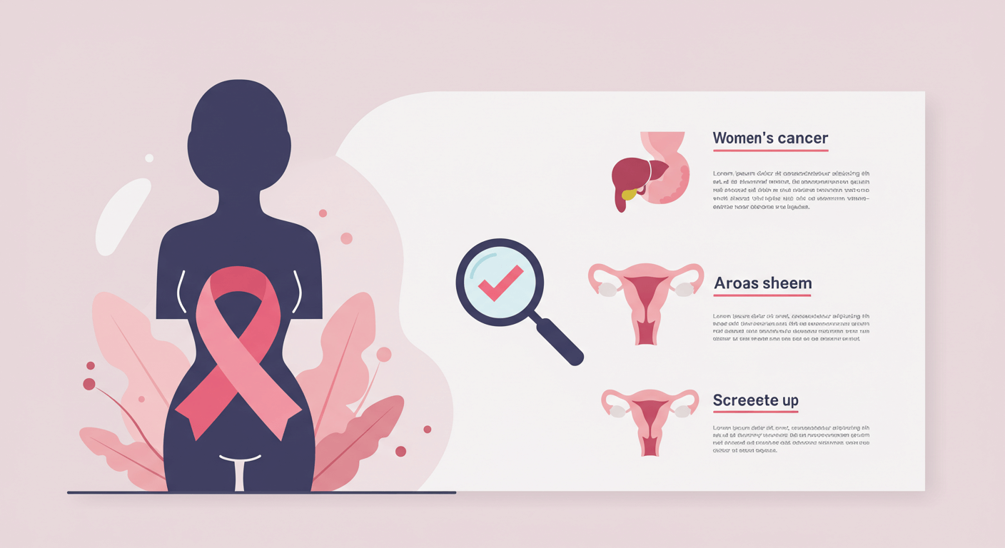 2. 여성 관련 암: 유방암, 자궁경부암, 난소암 등