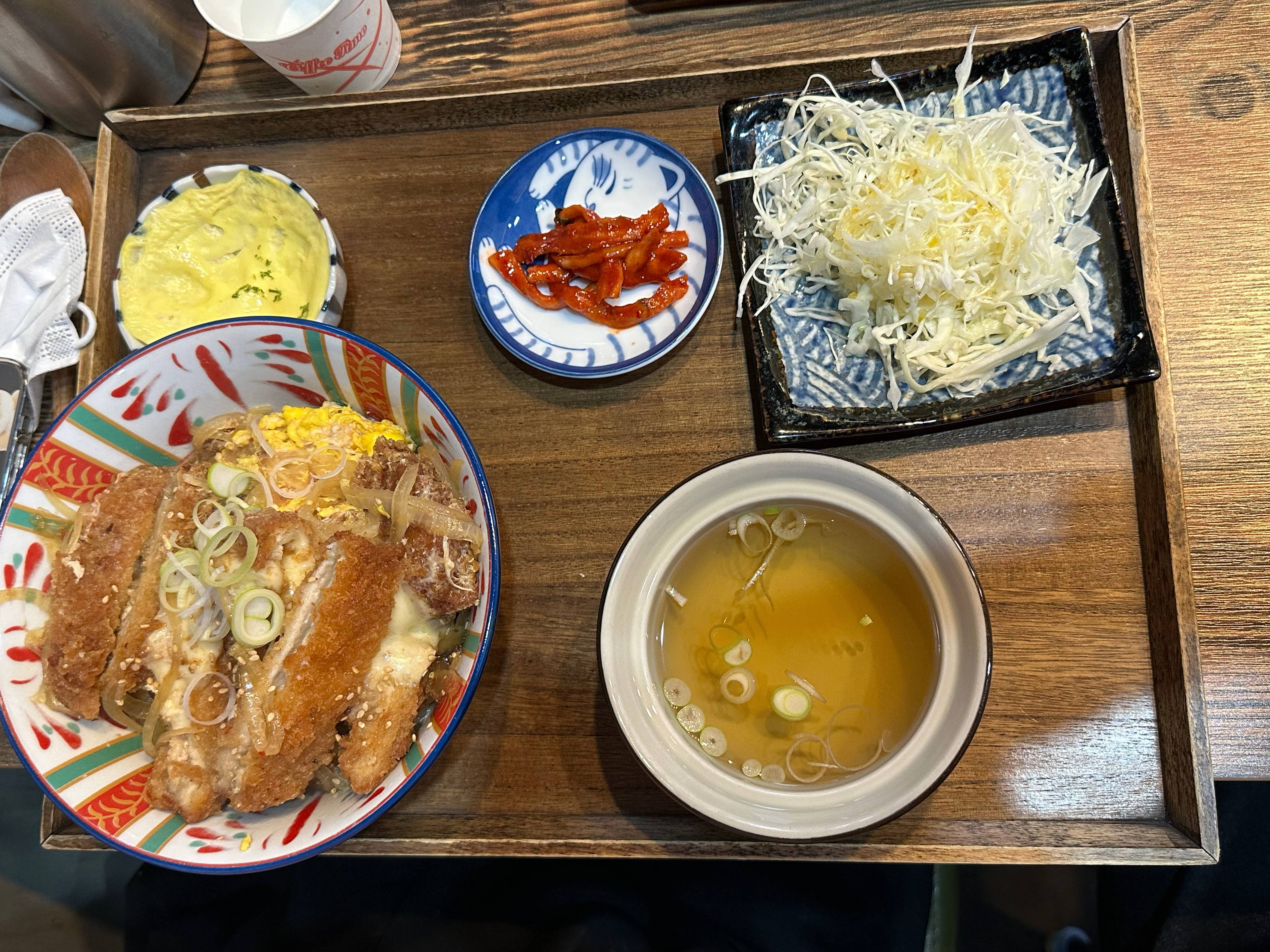 치즈돈까스 덮밥 한상