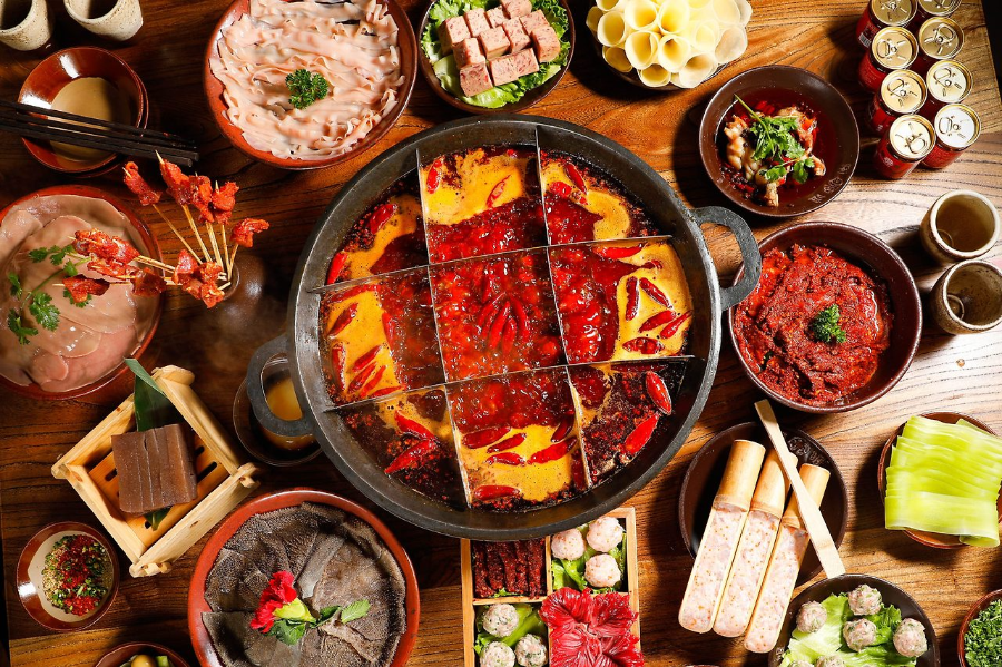 충칭 먹거리 탐방