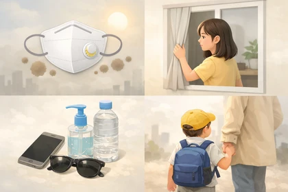 미세먼지 많은 날 외출 기준과 생활 관리4
