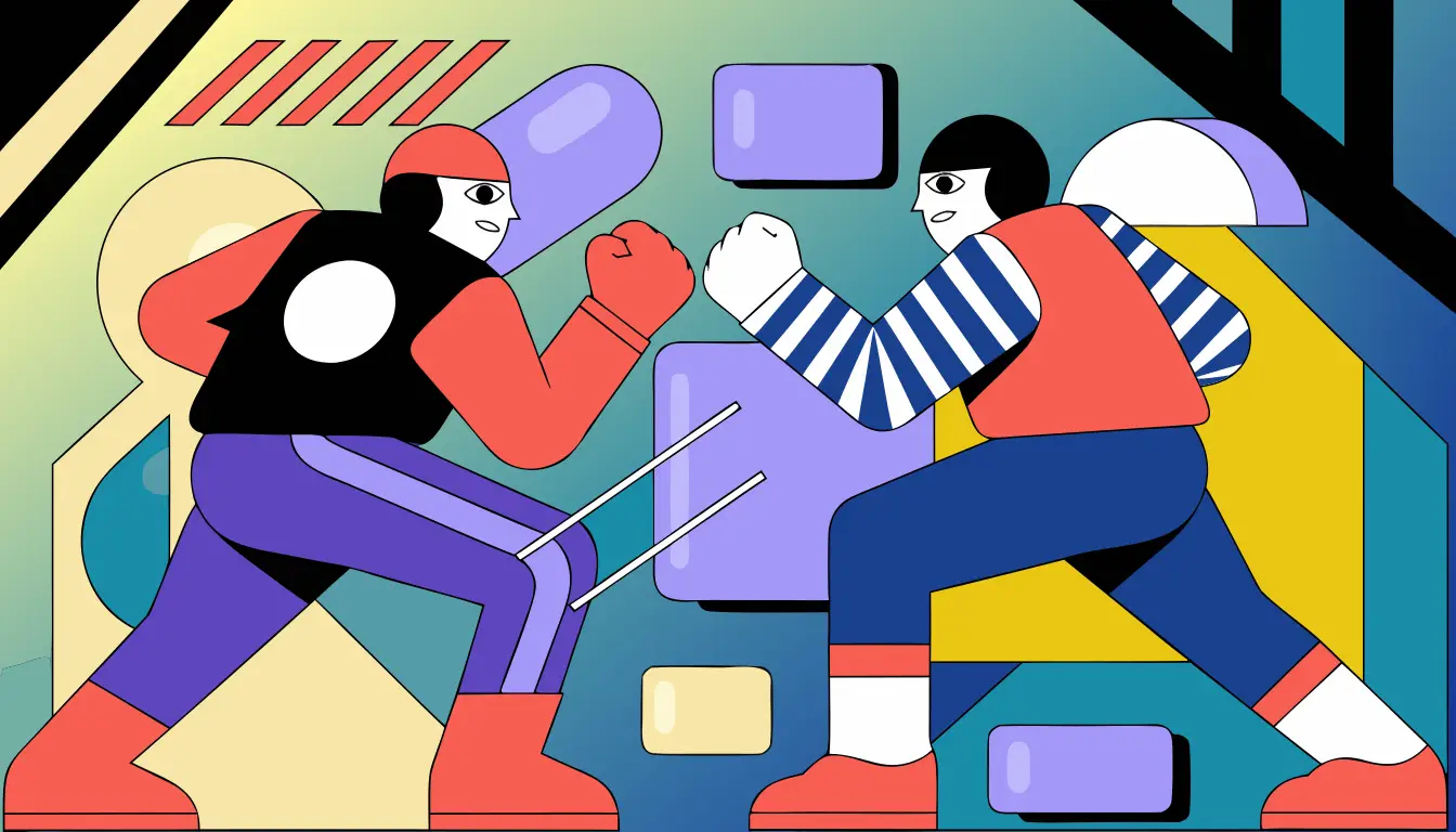 철권 격투게임 일러스트
