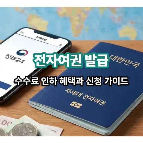 전자여권 발급 ❘ 수수료 3,000원 인하! 발급 기간 단축 꿀팁과 온라인 신청 가이드