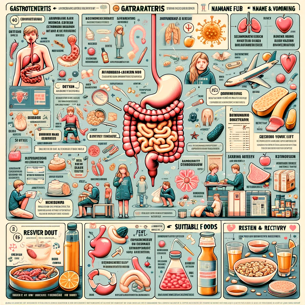 아기의 장염 관리와 식단&amp;#44; 회복 팁