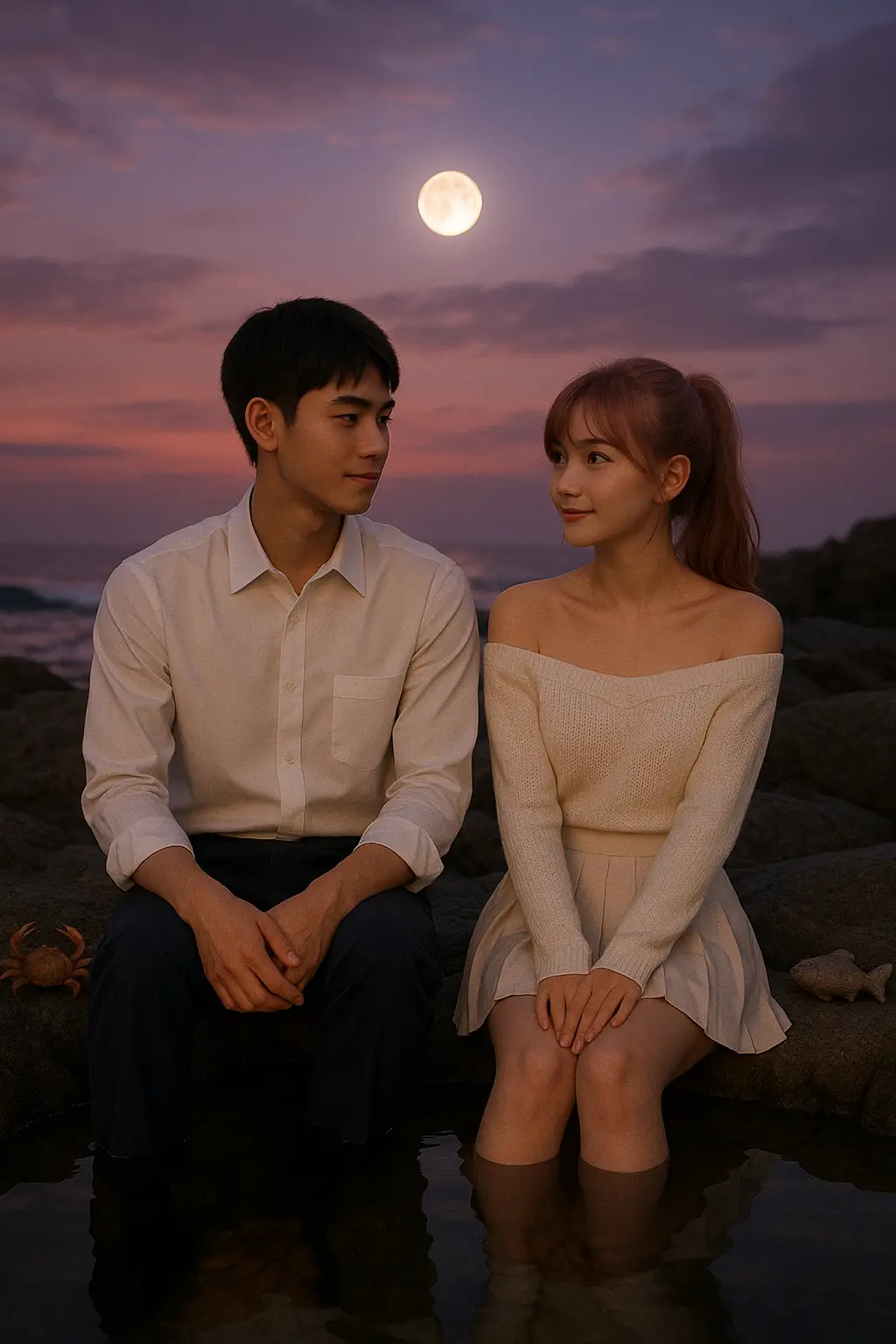 게자리 남성과 물고기자리 여성의 감성 궁합