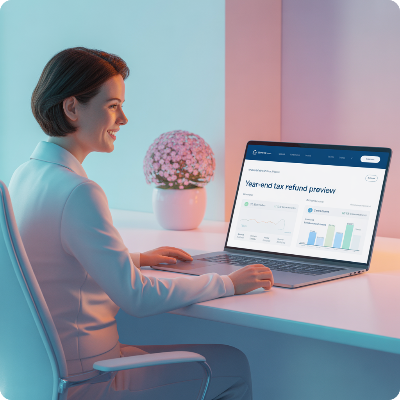 연말정산 미리보기 이미지