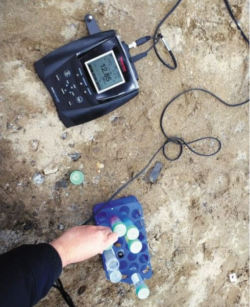 새만금 태양광 공사현장서 고농도 독성물질 검출