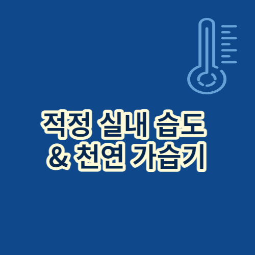 적정실내습도