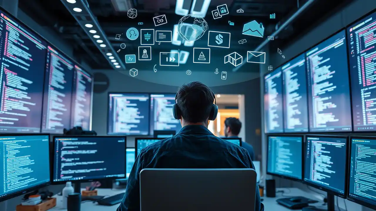 <img src="ai_creative_sidebusiness.webp" alt="AI가 창의적인 콘텐츠 기반 부업에 도움을 주는 장면을 사실적으로 표현한 이미지">