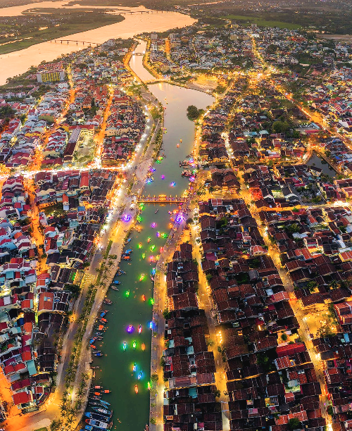 베트남의 인기 휴양지의 사진