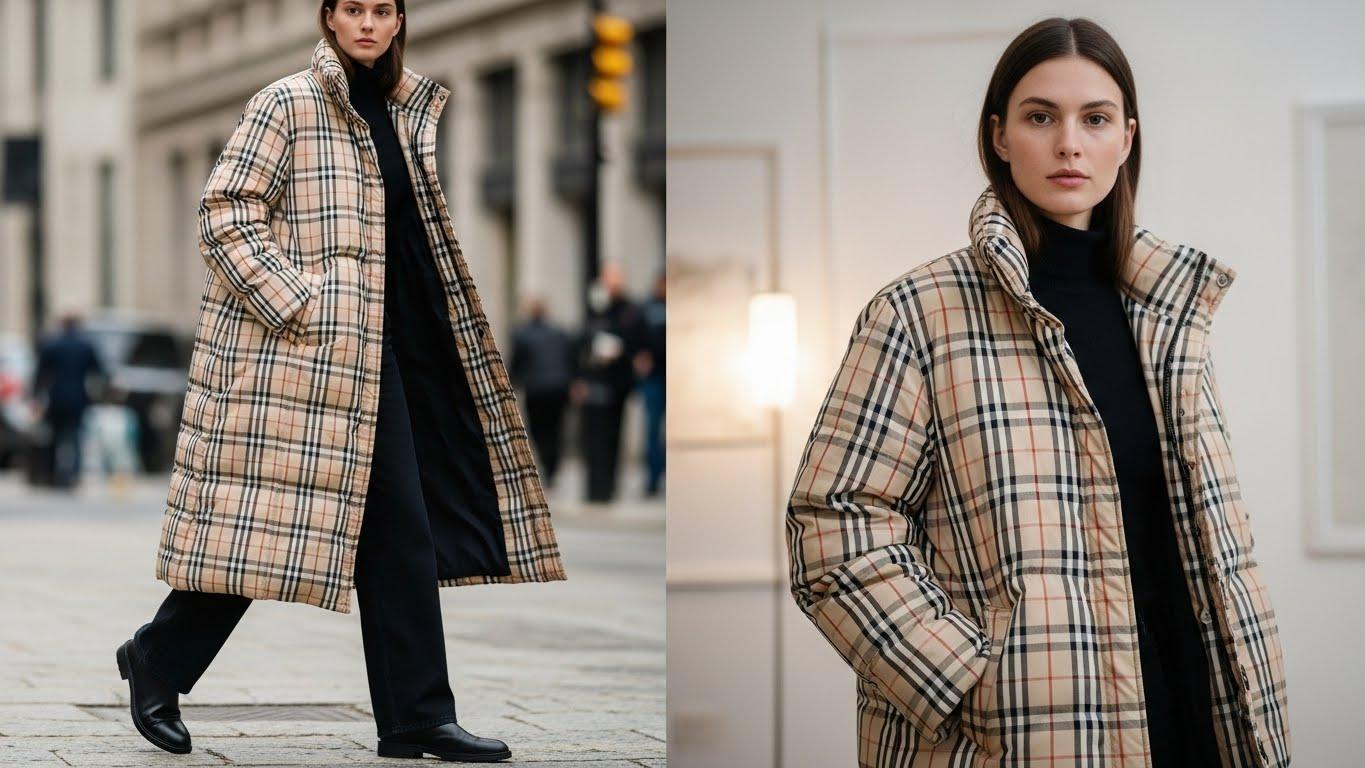 버버리 패딩 코트