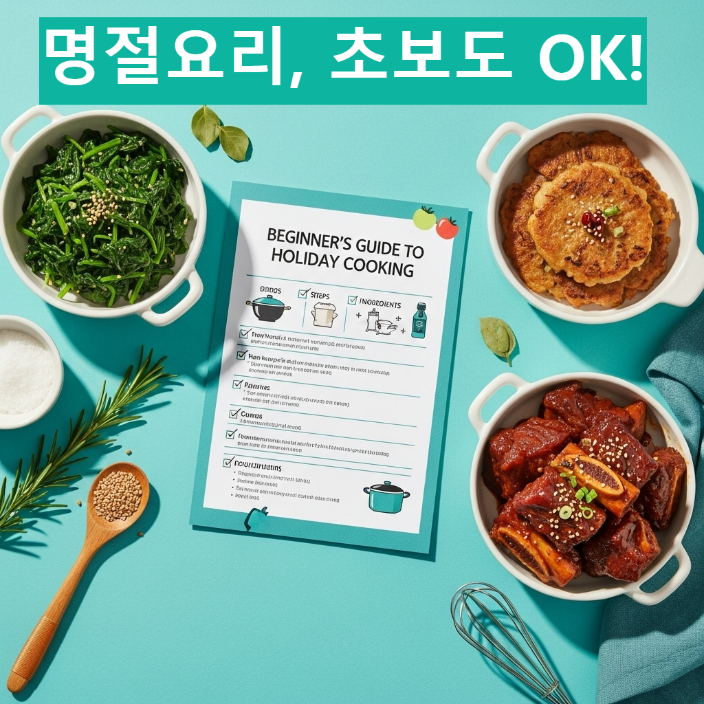 명절 음식 이미지