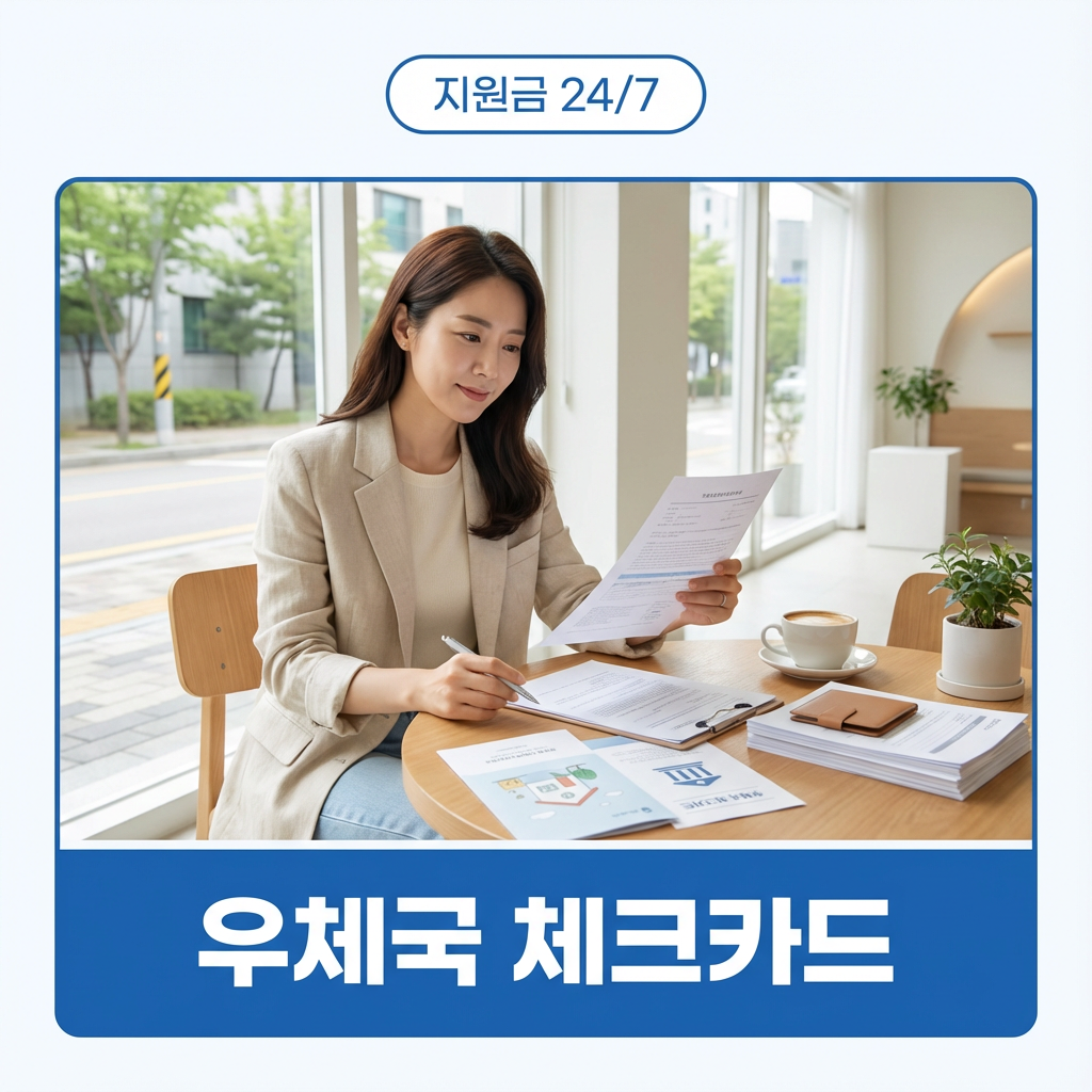 우체국 체크카드 01