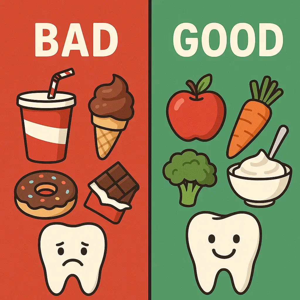 치과 의사가 말하는 충치 유발 음식과 예방 식단