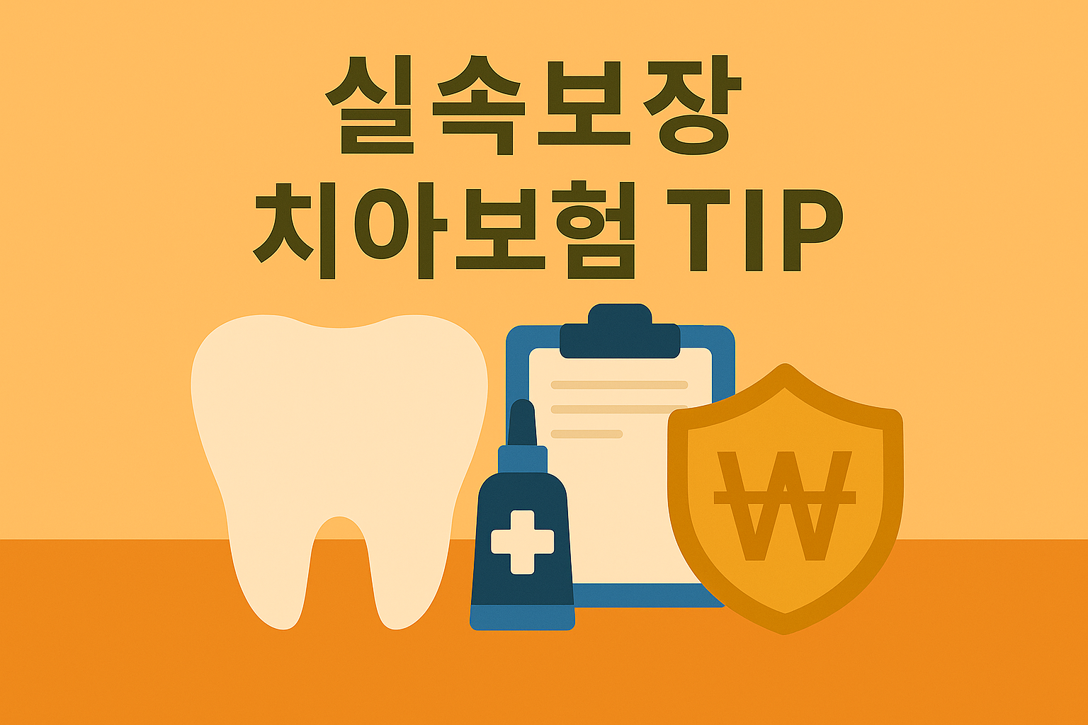 실속보장 치아보험 TIP