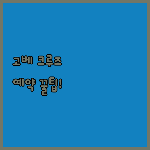 고베 여행 필수 코스 크루즈 런치 가..