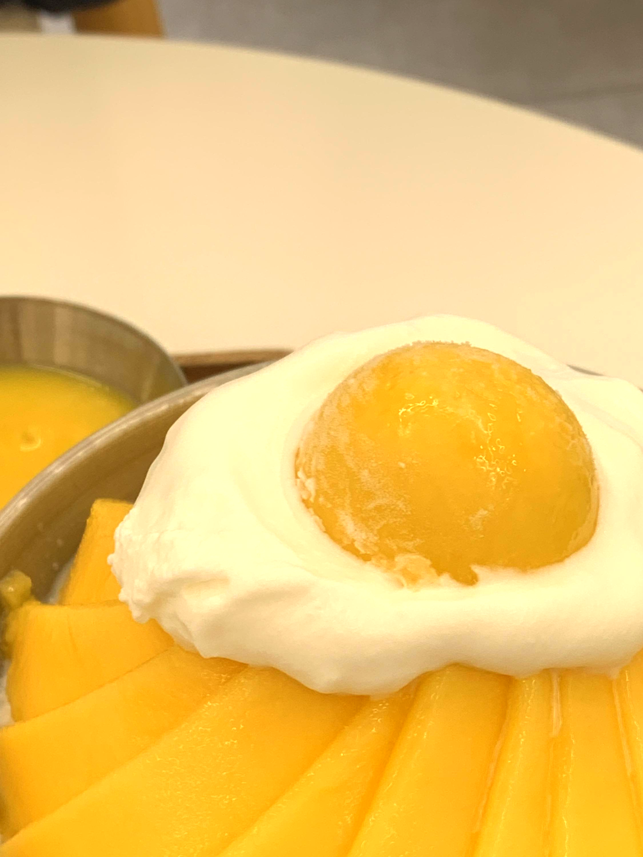 생망고 빙수