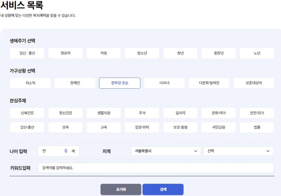 한부모 가정 지자체 혜택