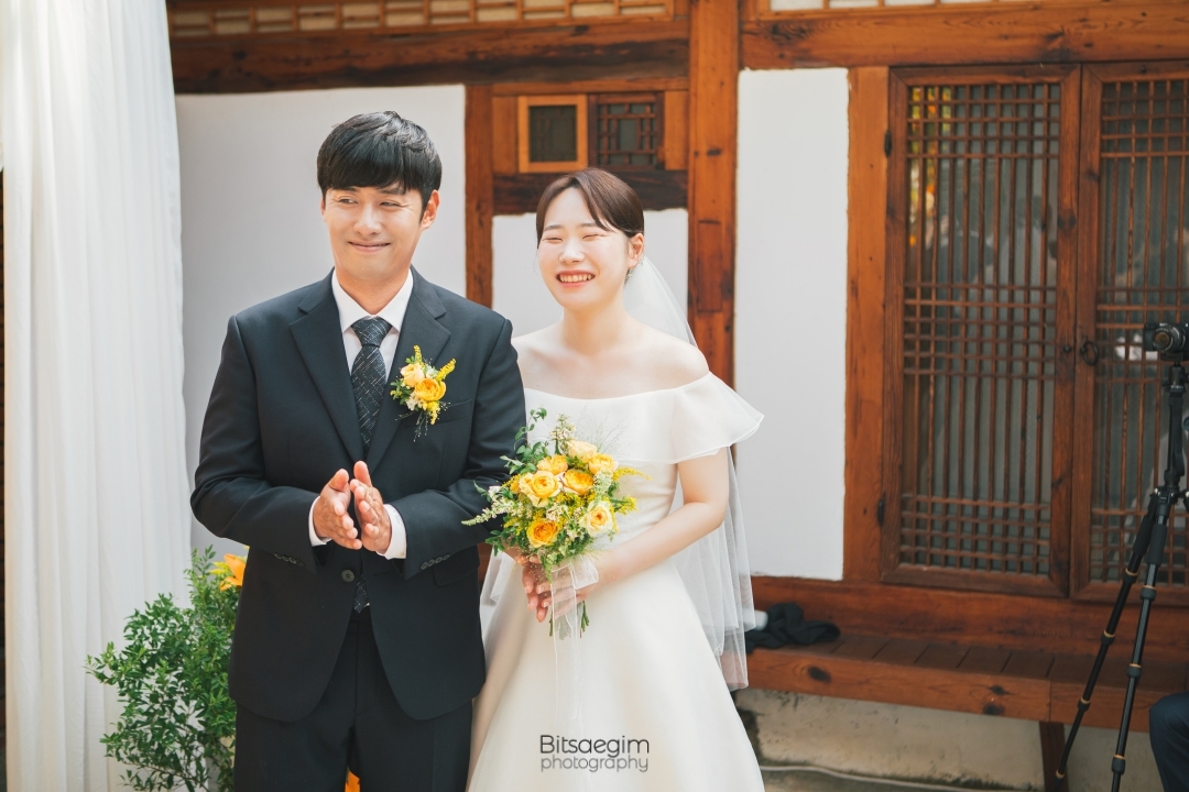 핸더스 한옥 결혼식 본식스냅 스몰웨딩