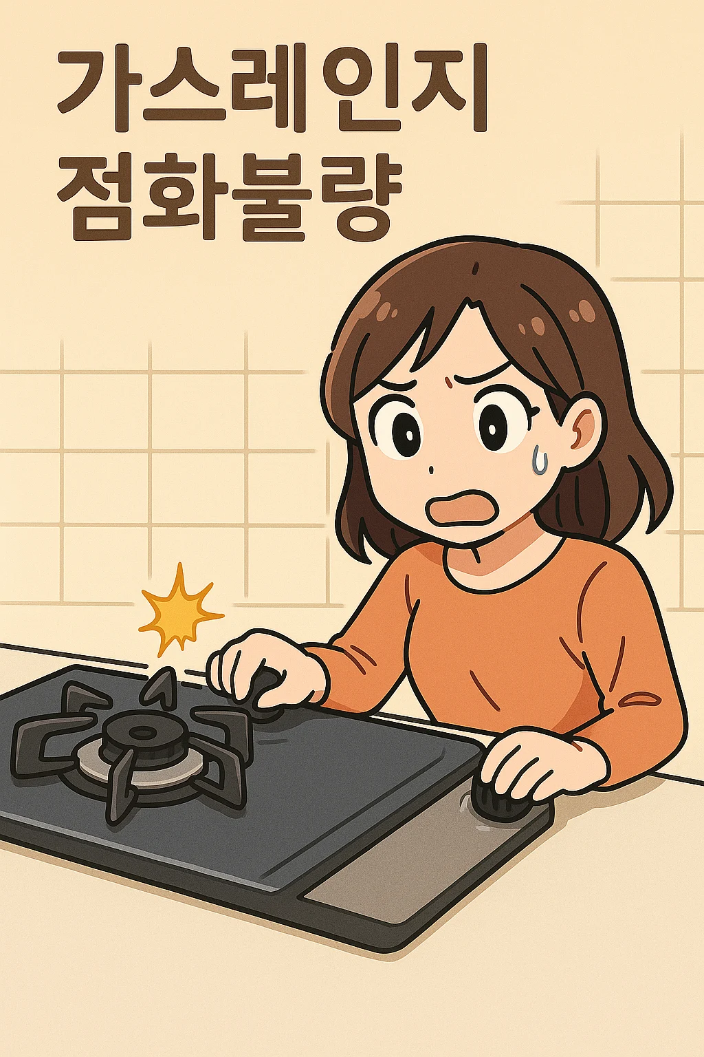 가스레인지 점화불량